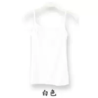 夏季莫代尔女士吊带弹力背心大码宽松小背心纯黑色打底衫