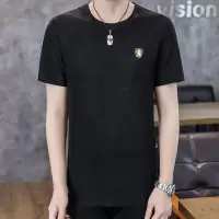 短袖T恤男夏季龙年冰爽印花短袖跑步健身体恤速干衣男运动上衣