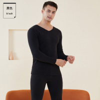 情侣无痕保暖内衣加厚加绒本命年大红色男女士内穿套装秋衣裤