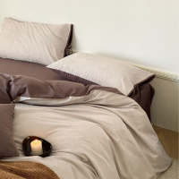 色织大提花加厚磨毛四件套100S高支长绒棉感秋冬保暖床品