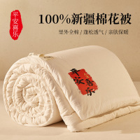 A类纯棉100新疆棉花被加厚冬被春秋被芯空调夏被垫被透气被子