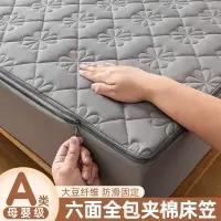 六面全包床笠拉链款夹棉床罩床套罩床垫保护罩防尘新款