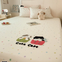 可爱儿童纯棉床笠罩床罩新款床套100全棉床垫保护罩隔脏床单