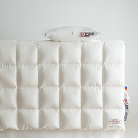 加厚糯棉白鸭绒冬被吊吊鹅绒被匈牙利鹅绒春秋羽绒被