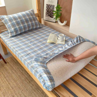 开学季学生宿舍床笠罩90x190纯棉床罩寝室单人床垫保护罩