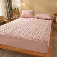 新款全包原棉大豆纤维夹棉单件床笠保护套床垫隔脏防尘罩