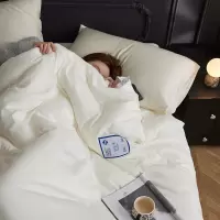 高端80支山宁泰蚕丝蛋白春秋被A类母婴全棉冬被子纯棉子母被芯