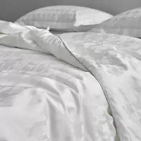 高端双宫桑蚕丝120S长绒棉贡缎大提花蚕丝被夏被春秋被冬被子母被