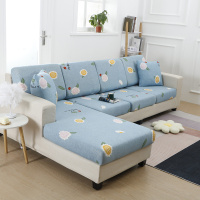 沙发套罩全包牛奶丝印花四季弹力沙发垫皮沙发巾单全盖组合通用型