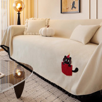 新款沙发盖布高级感沙发巾四季通用一整张全盖套罩防滑沙发垫