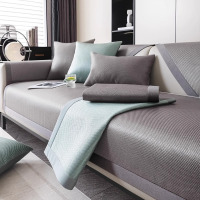 轻奢高级感沙发垫夏季冰丝凉席凉感坐垫清凉垫子防滑通用座垫盖布