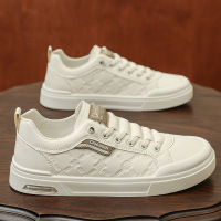 秋季纯色新款休闲日常百搭舒适平底小白鞋无系带舒适懒人潮流板鞋