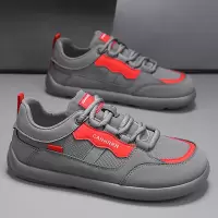 字母款秋季新款潮流百搭舒适透气简约时尚纯色百搭运动风平底板鞋