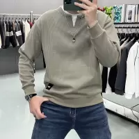 卫衣男士春秋季新款潮牌宽松圆领假两件长袖T恤装男生打底衫