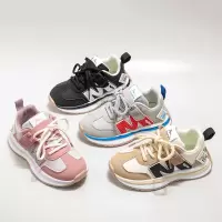 秋季男女童休闲鞋软底轻便休闲鞋时尚百搭舒适运动鞋