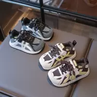 儿童鞋子秋季新款女童阿甘运动鞋韩版男童休闲鞋跑步鞋德训鞋