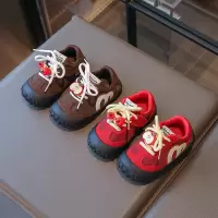 女童运动鞋可爱卡通休闲鞋秋季新款儿童软底防滑男女童宝宝鞋