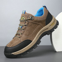 真皮真皮登山鞋男防水防滑耐磨春夏户外轻量化运动透气专业爬山徒