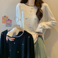 早秋学院风内搭遮肚毛衣打底衫女装新款洋气显瘦针织衫长袖上衣潮