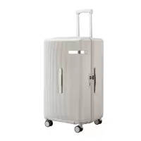 行李箱加厚大容量抗摔双层防爆拉链旅行箱多功能万向轮拉杆箱