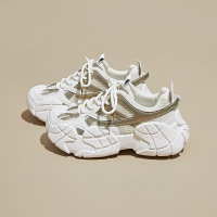 ins韩版新款老爹鞋女秋季学生跑步运动厚底增高休闲鞋