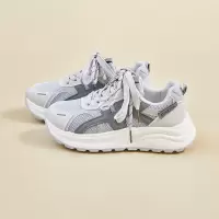 ins韩版新款老爹鞋女秋季跑步休闲街拍厚底增高