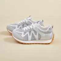 ins韩版阿甘鞋女秋季厚底增高新款学生跑步运动休闲街拍