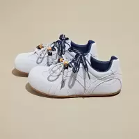 内增高ins韩版德训鞋女秋季厚底新款学生跑步运动休闲鞋