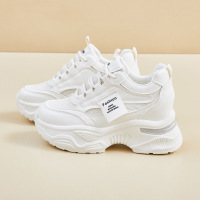 内增高ins韩版新款老爹鞋女秋季休闲鞋厚底增高