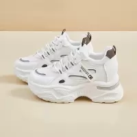 内增高ins韩版新款老爹鞋女秋季学生跑步运动厚底休闲鞋