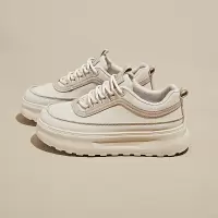 秋季小白鞋新款韩版ins潮女学生厚底增高板鞋休闲鞋街拍