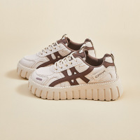 秋季小白鞋新款韩版ins潮女学生厚底增高板鞋休闲鞋街拍