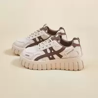 秋季小白鞋新款韩版ins潮女学生厚底增高板鞋休闲鞋街拍