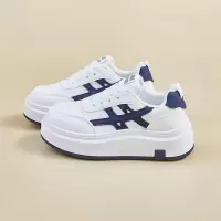 秋季小白鞋新款韩版ins潮女学生厚底增高板鞋休闲鞋街拍