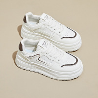 秋季小白鞋新款韩版ins潮女学生厚底增高板鞋休闲鞋街拍