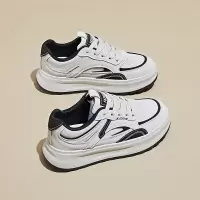 秋季小白鞋新款韩版ins潮女学生厚底增高板鞋休闲鞋街拍