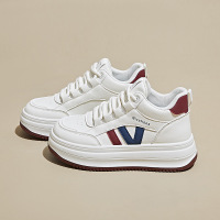 秋季新款小白鞋ins韩版女学生板鞋运动厚底增高休闲街拍