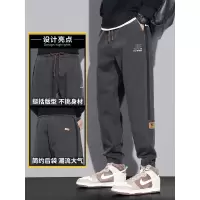 工装裤子男款春秋款新款流运动青年宽松男士休闲长裤工厂