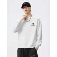 春秋款宽松重磅卫衣男士新款秋季青少年运动上衣男款源头直销