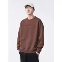 男士卫衣春秋季新款潮流宽松休闲圆领长袖T恤字母秋装打底衫