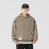 |潮牌重磅320G连帽卫衣男士早秋新款扎染宽松休闲上衣