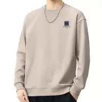 |秋季新款美式潮牌男士卫衣休闲宽松时尚百搭印花卫衣