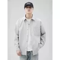 |港风可定制开衫修身设计感潮流休闲宽松版型长袖男青少年