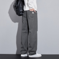 |秋季新款韩版潮流男士休闲裤简约百搭潮牌运动休闲裤男