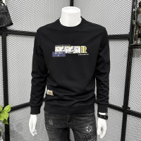 卫衣男秋冬新款潮ins修身长袖体恤套头潮流帅气休闲圆领上衣内搭