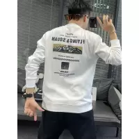 新款卫衣男春秋季圆领套头上衣宽松时尚休闲潮流无帽打底衫潮