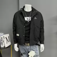 春秋薄款夹克外套男士秋装上衣修身时尚外穿新款欧洲站潮牌休闲潮