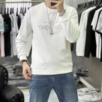 欧洲站秋冬新款时尚字母卫衣男打底衫圆领套头长袖体恤衫上衣潮in