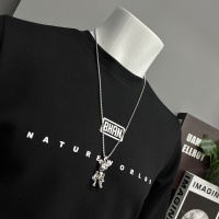 欧货秋冬新款男士圆领卫衣长袖体恤上衣修身潮流字母时尚打底衫潮