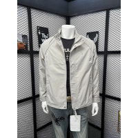 男士夹克秋季新款潮牌刺绣百搭纯色上衣青年帅气休闲工装外套